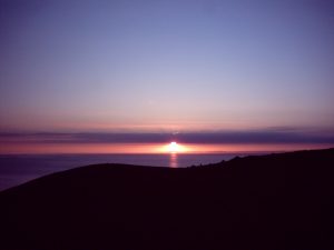 Sunset over the Bristol Channel Sunset over the Bristol Channel