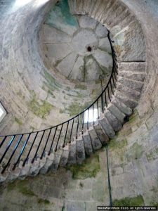 Part of the Old Light staircase