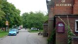 The walk into Ickleford's village centre