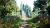 The Cadwell Crossing takes you over one of the two rail lines north of Hitchin