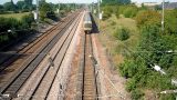 Speed records were set on this long, straight section of track