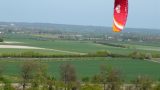 Flying a kite